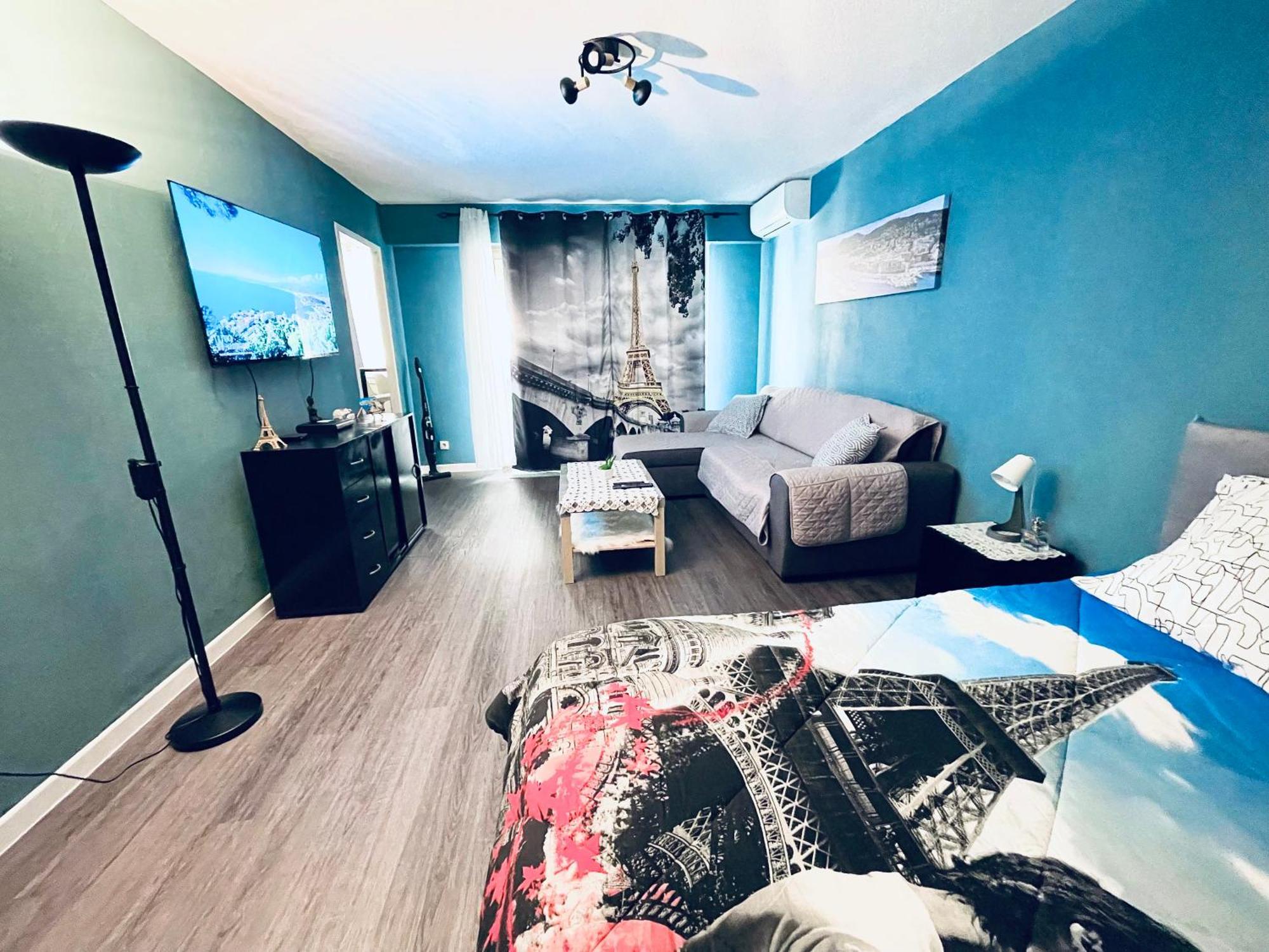 Confortable Studio A Nice Centre Cote Plage Bel Terrasse Paddle Exterior foto