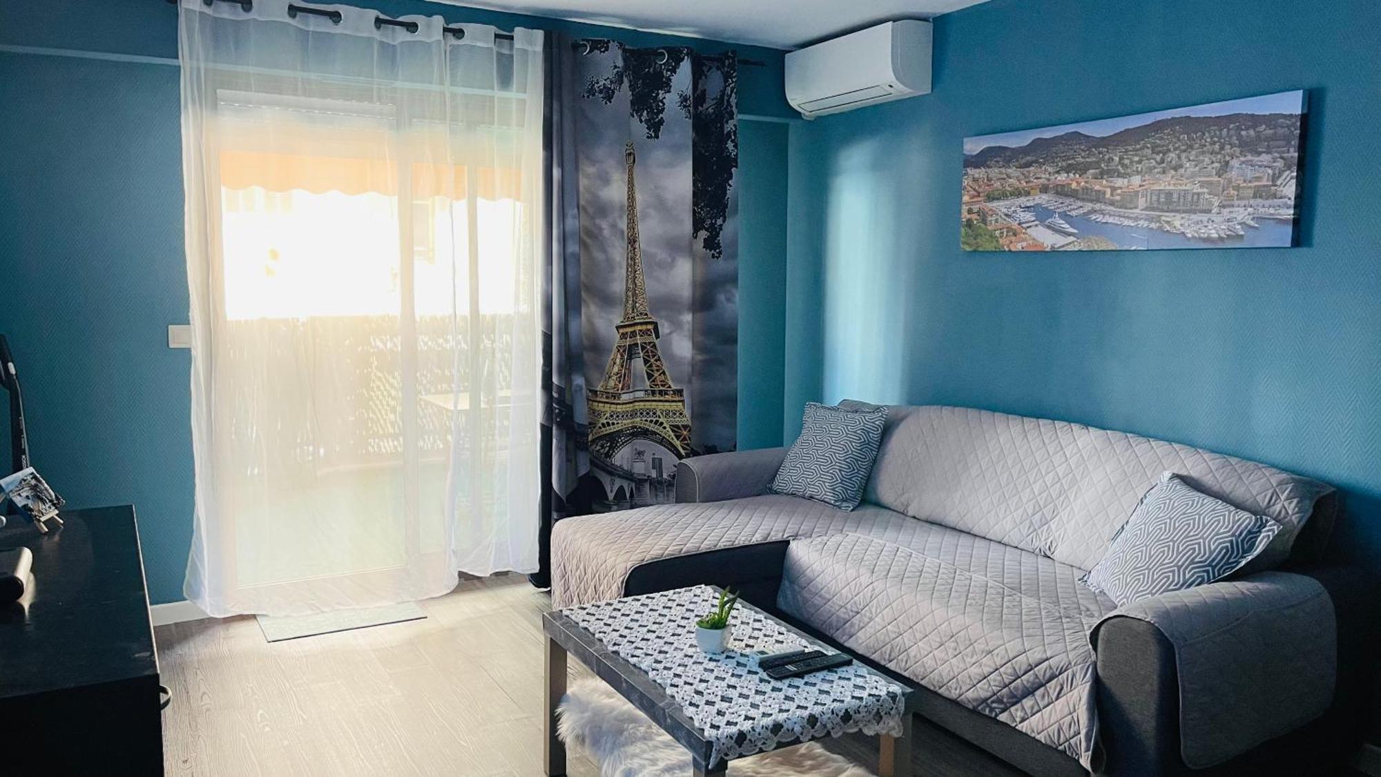 Confortable Studio A Nice Centre Cote Plage Bel Terrasse Paddle Exterior foto